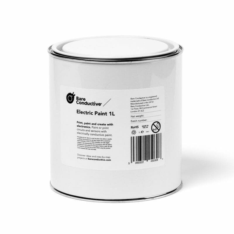 Bare Conductive Electric Paint 1L Melopero Electronics
