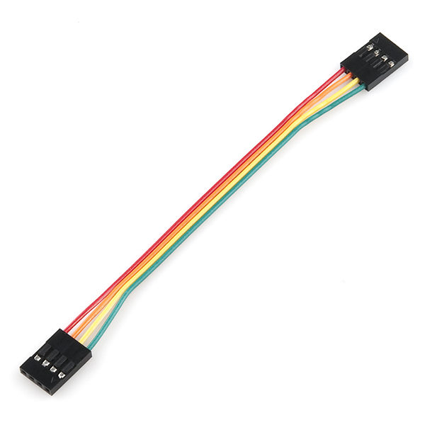 Jumper Wire - 0.1 , 4-pin, 4 - Melopero Electronics