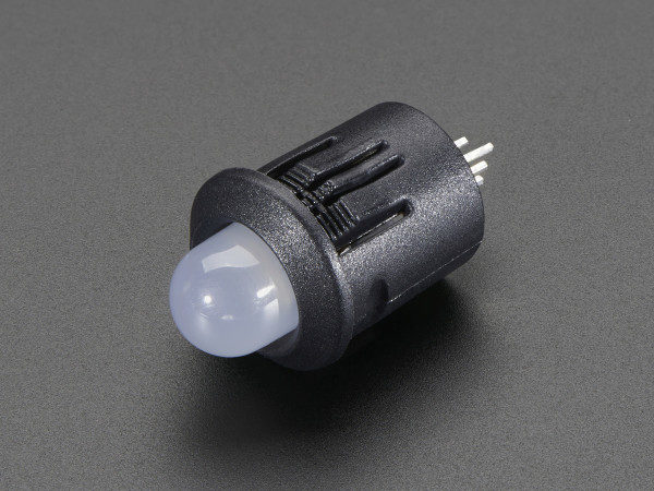 8mm Plastic Bevel LED-Halter - Packung mit 5 - Melopero Elektronik