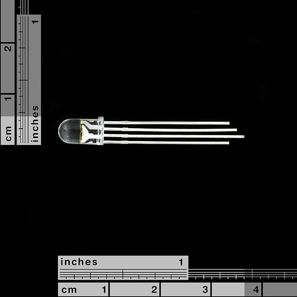 LED - RGB Clear Common Cathode - Melopero Electronics