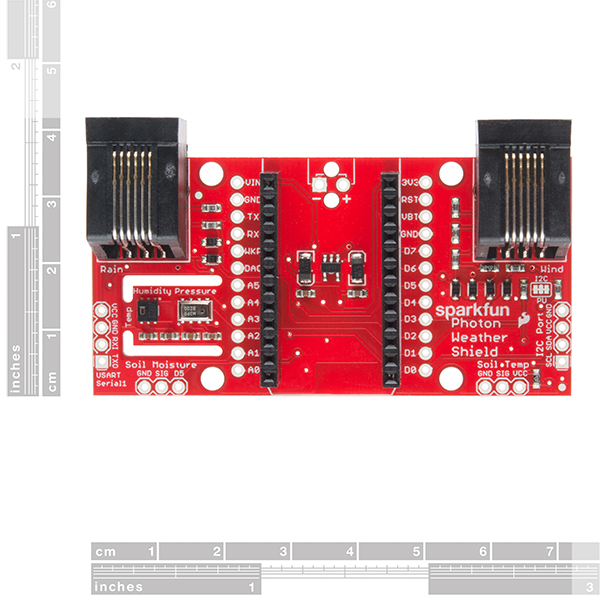 Sparkfun photon weather shield melopero electronics