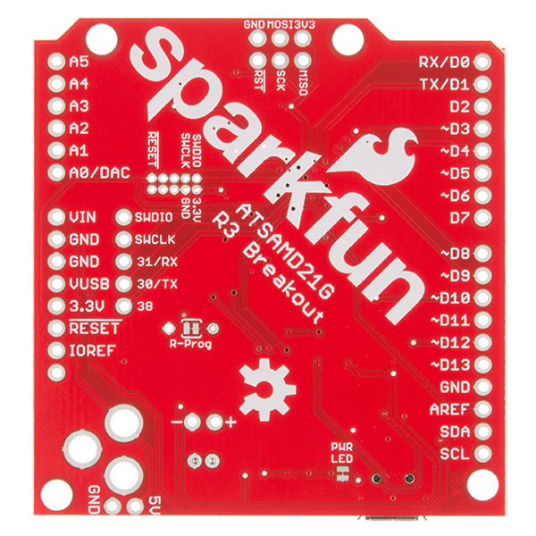 SparkFun SAMD21 Dev Breakout - Melopero Electronics