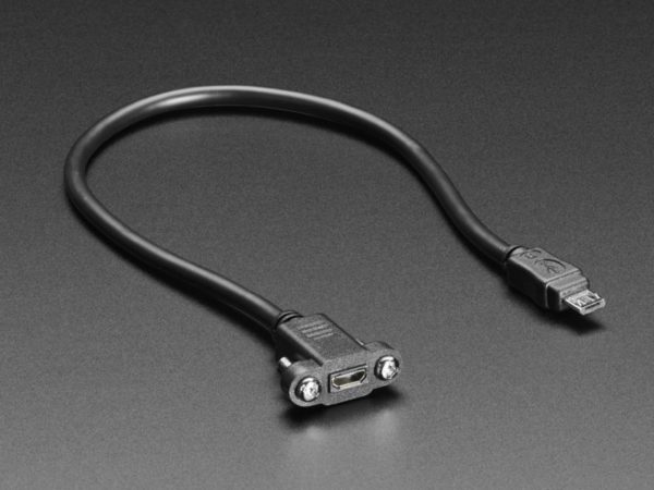 USB 2.0 A Stecker auf USB A Buchse Panel Mount 30 cm