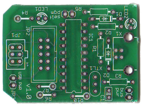 Kit de programmation USBtinyISP AVR (Clé USB SpokePOV) - v2.0 ...