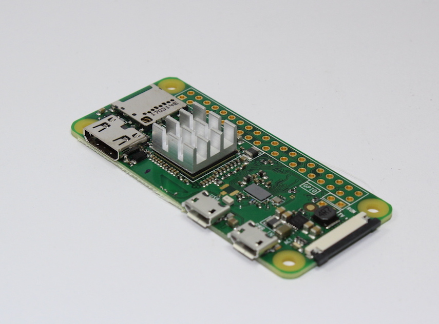 Heatsink for raspberry pi zero w melopero electronics