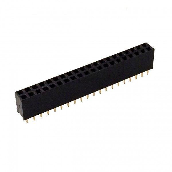 GPIO Header for Raspberry Pi 3 and Pi Zero - 2x20 Female, pitch 2.54mm ...