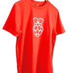 RASPBERRY PI T_SHIRT on WHITE