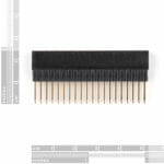 16764-2_X_20_Pin_Extended_GPIO_Header_-_Female_-_13.5mm_9.80mm-02