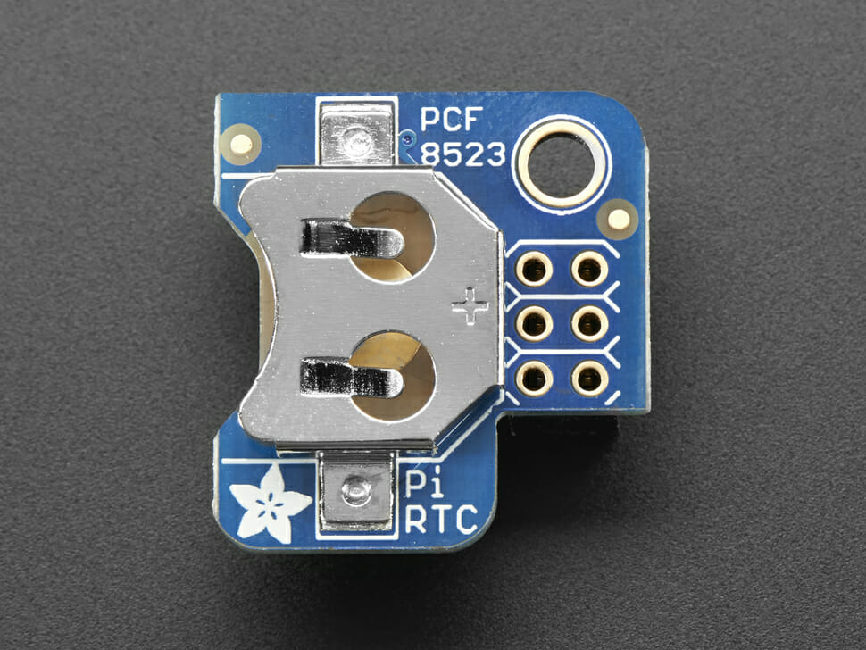 Adafruit PiRTC PCF8523 Real Time Clock for Raspberry Pi Melopero