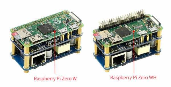 RPi Zero USB and Ethernet Hub Expansion Board