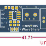 RS485-Board-Größe