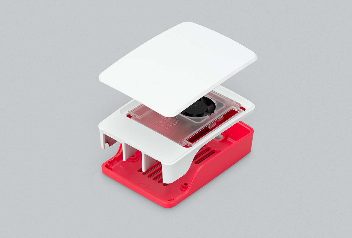 Raspberry Pi 5 Case White